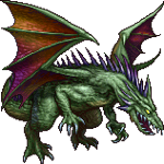 final fantasy ii boss green dragon