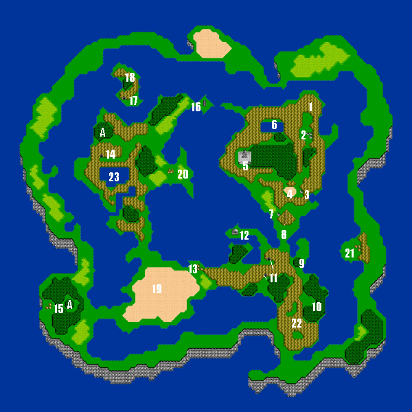Ff6 World Ruin Map.