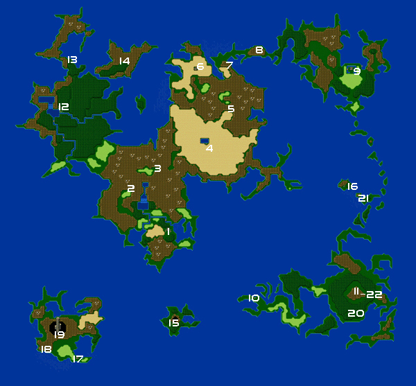final fantasy iv advance map overworld