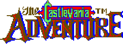 castlevania adventure Logo